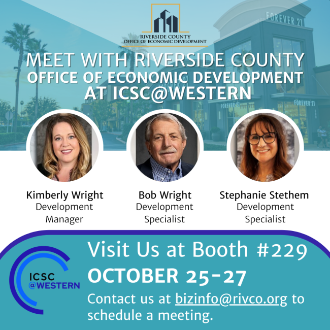 ICSCWestern San Diego 2023 RivCo Office of Economic Development